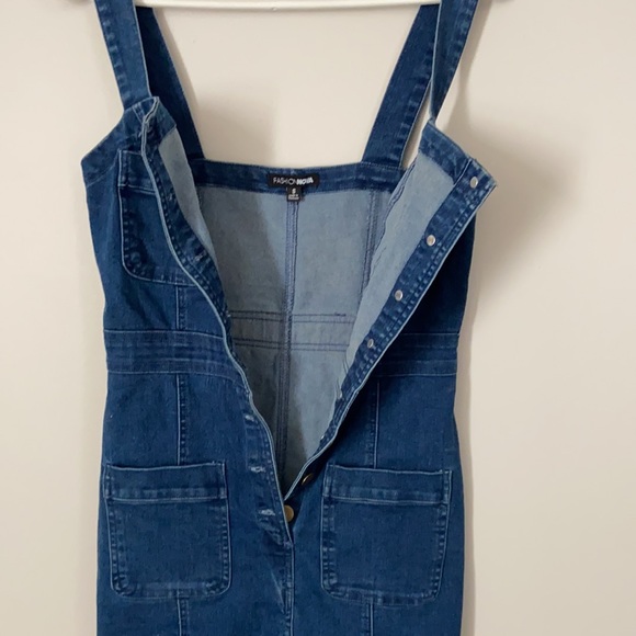 Midi denim dress - Picture 5 of 8